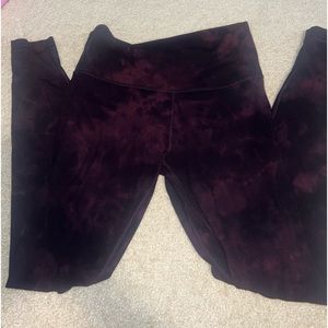 Lululemon Align Diamond Dye 28” Cassis Black Purple